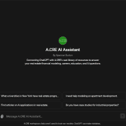 A.CRE AI Assistant Home