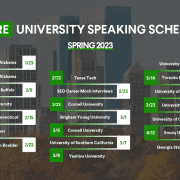 ACRE Schedule Spring 2023